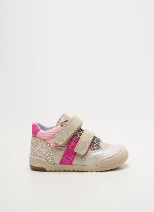 Baskets rose BOPY fille