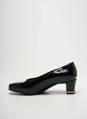 Escarpins matière lisse talon de 4 à 6cm noir ARA femme