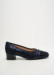 Ballerines talon bas talon plat jusqu'à 3cm bleu ARTIKA SOFT femme