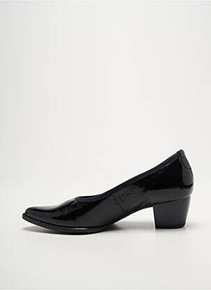 Escarpins cubain talon de 4 à 6cm noir GEO-REINO femme