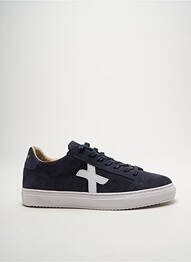 Baskets nubuck bout rond bleu NEWLAB unisexe