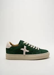 Baskets nubuck bout rond vert NEWLAB unisexe
