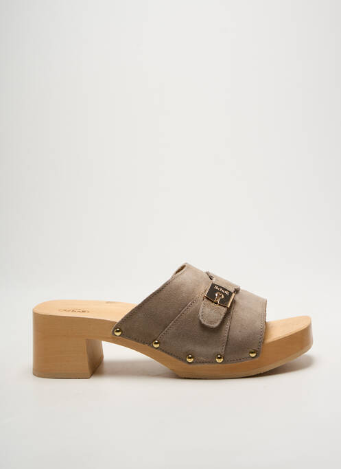 Mules/Sabots gris SCHOLL femme