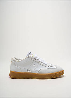 Baskets bout rond bout rond blanc NEWLAB unisexe