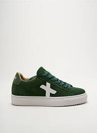 Baskets nubuck bout rond vert NEWLAB unisexe