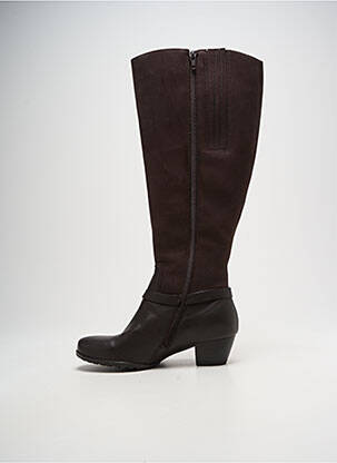 Bottes cubain talon de 4 à 6cm marron JENNY ARA femme