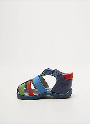 Sandales/nu pieds bout rond bout rond bleu MINIBEL garçon