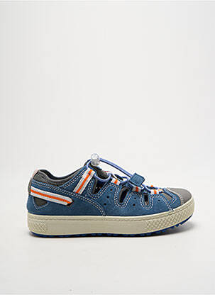 Baskets fermeture elastique bout rond bleu PRIMIGI garçon