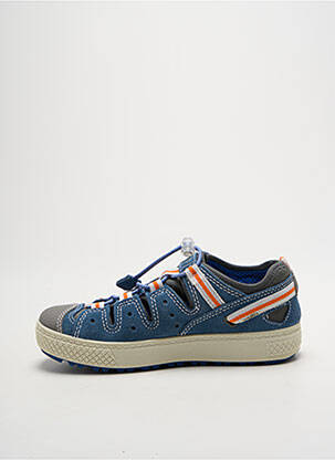 Baskets fermeture elastique bout rond bleu PRIMIGI garçon