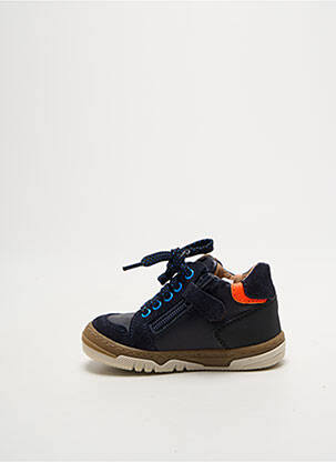 Baskets bout rond bout rond noir BABYBOTTE garçon