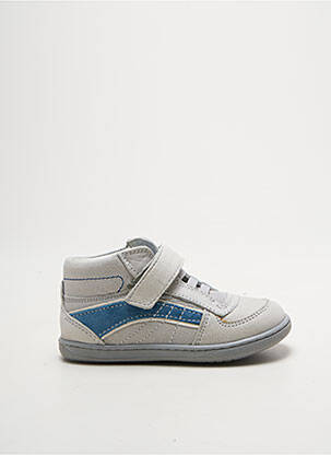 Baskets voute plantaire bout rond gris PRIMIGI garcon