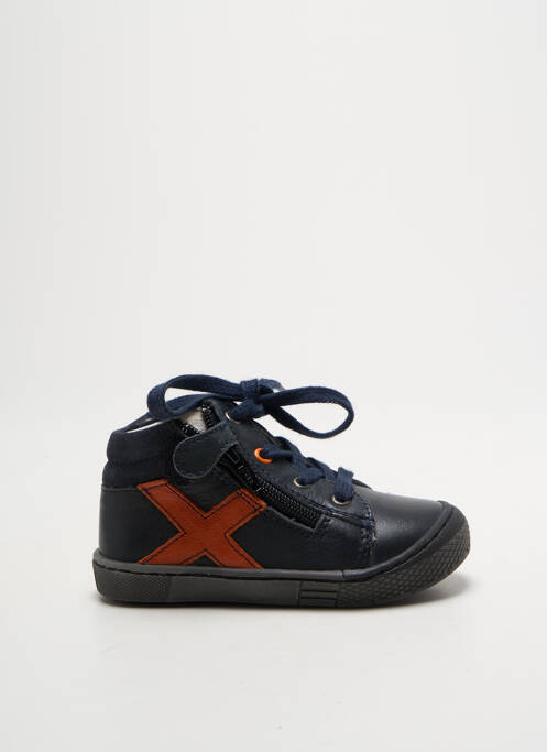 Baskets bout rond bout rond bleu BELLAMY garcon