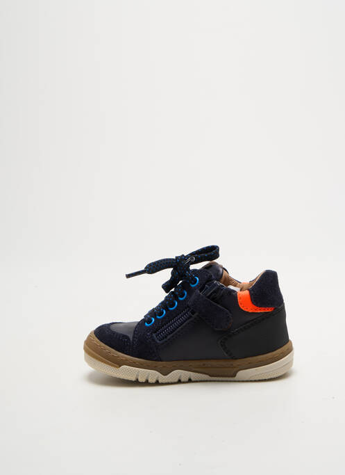 Baskets bout rond bout rond noir BABYBOTTE garcon