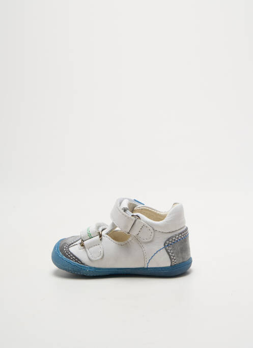 Bottillons fermeture scratch bout rond bleu PRIMIGI garcon