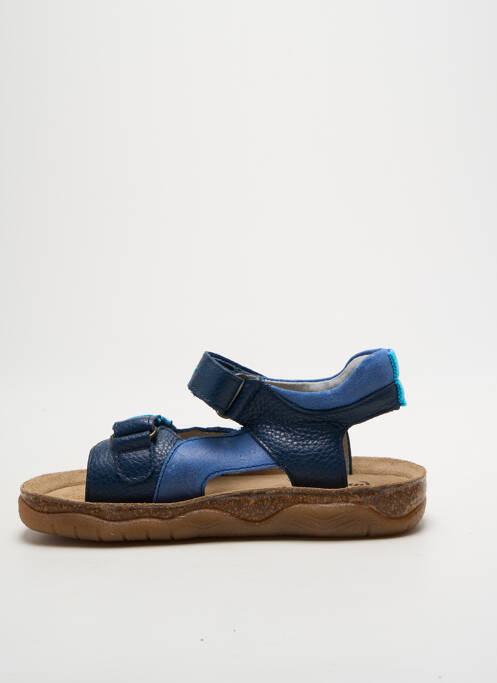 Sandales/Nu pieds bleu MINIBEL fille