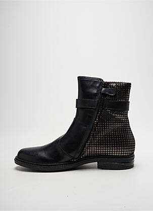 Bottines/boots matière lisse talon plat jusqu'à 3cm noir BABYBOTTE femme