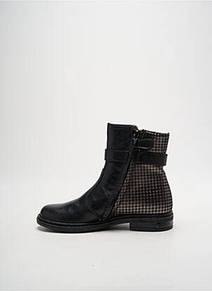 Bottines/boots matière lisse talon bas noir BABYBOTTE fille