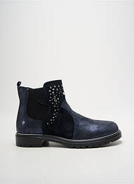 Bottines/boots tissage satiné talon bas bleu PRIMIGI fille