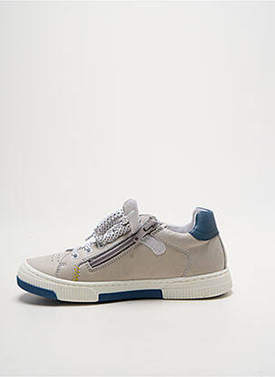 Baskets voute plantaire bout rond bleu BABYBOTTE garçon