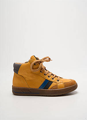 Baskets bout rond bout rond jaune BABYBOTTE garçon