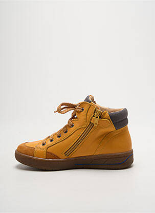 Baskets bout rond bout rond jaune BABYBOTTE garçon