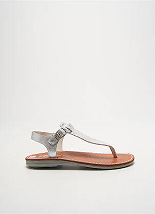 Tongs argent MINIBEL fille