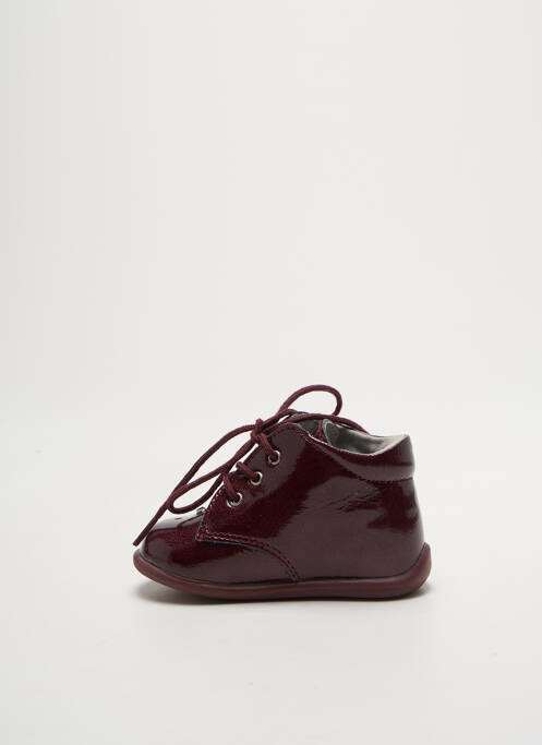 Bottillons violet MINIBEL fille