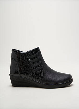 Bottines/boots matière lisse talon de 4 à 6cm noir PEDRO TORRES femme