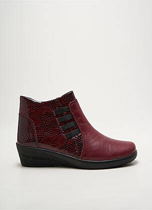 Bottines/boots matière lisse talon de 4 à 6cm violet PEDRO TORRES femme