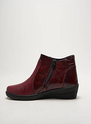 Bottines/boots matière lisse talon de 4 à 6cm violet PEDRO TORRES femme