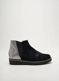Bottines/boots matière lisse talon plat jusqu'à 3cm argent J.METAYER femme