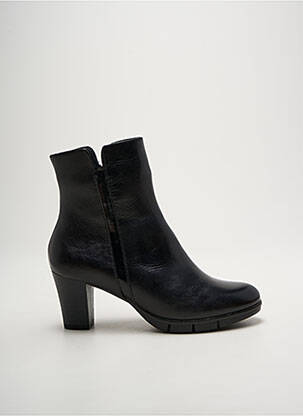Bottines/boots matière lisse talon de 7 à 9cm noir BAERCHI femme