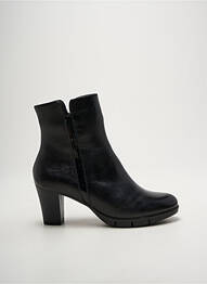 Bottines/boots matière lisse talon de 7 à 9cm noir BAERCHI femme