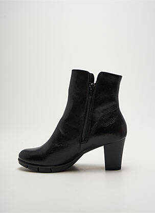 Bottines/boots matière lisse talon de 7 à 9cm noir BAERCHI femme