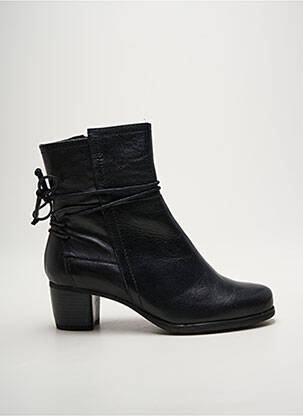 Bottines/boots matière lisse talon de 4 à 6cm noir PEDRO TORRES femme