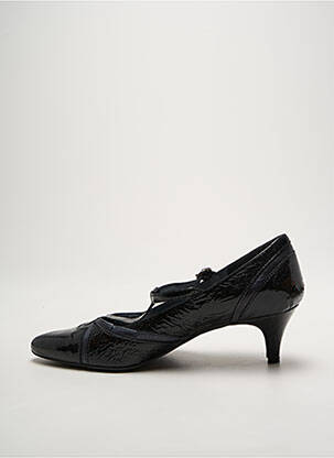 Escarpins fermeture boucle(s) talon de 4 à 6cm noir GEO-REINO femme