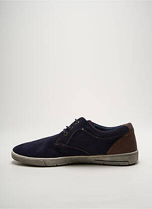 Baskets nubuck bout rond bleu S.OLIVER homme