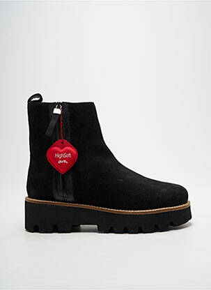 Bottines/boots nubuck talon de 4 à 6cm noir ARA femme