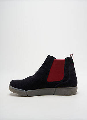 Bottines/boots nubuck talon plat jusqu'à 3cm bleu ARA femme