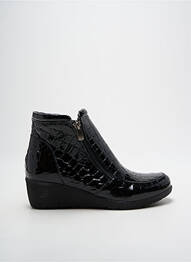 Bottines/boots matière lisse talon de 4 à 6cm noir PEDRO TORRES femme