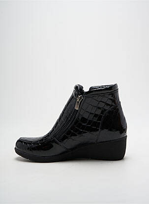 Bottines/boots matière lisse talon de 4 à 6cm noir PEDRO TORRES femme