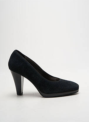 Escarpins nubuck talon de 7 à 9cm noir ARA femme
