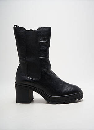 Bottines/boots matière lisse talon de 7 à 9cm noir CAPRICE femme