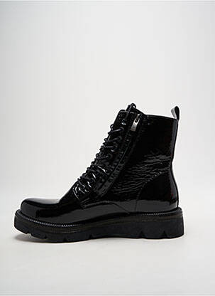Bottines/boots fermeture zip et lacets talon plat jusqu'à 3cm noir METAMORF'OSE femme