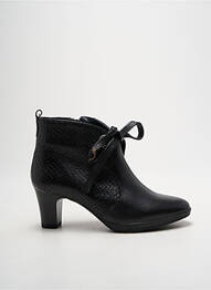 Bottines/boots matière lisse talon de 4 à 6cm noir BAERCHI femme