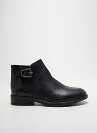 Bottines/boots matière lisse talon plat jusqu'à 3cm noir OTTILIA femme