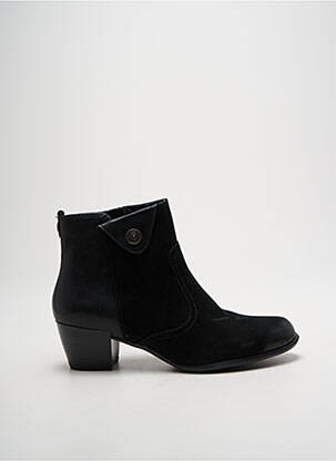 Bottines/boots matière lisse talon de 4 à 6cm noir TAMARIS femme