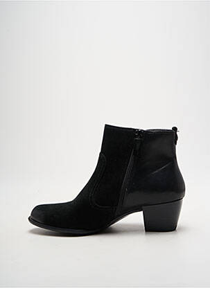 Bottines/boots matière lisse talon de 4 à 6cm noir TAMARIS femme