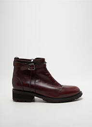 Bottines/boots matière lisse talon plat jusqu'à 3cm violet ROHDE femme