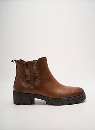 Bottines/boots talon bas talon de 4 à 6cm marron JANA femme